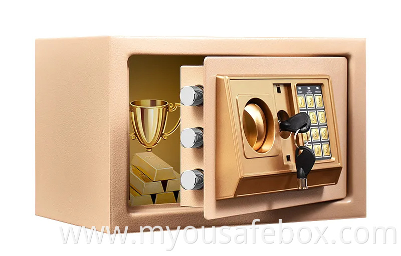 Top-Rated Small Fireproof House Safes Box with Key for Home